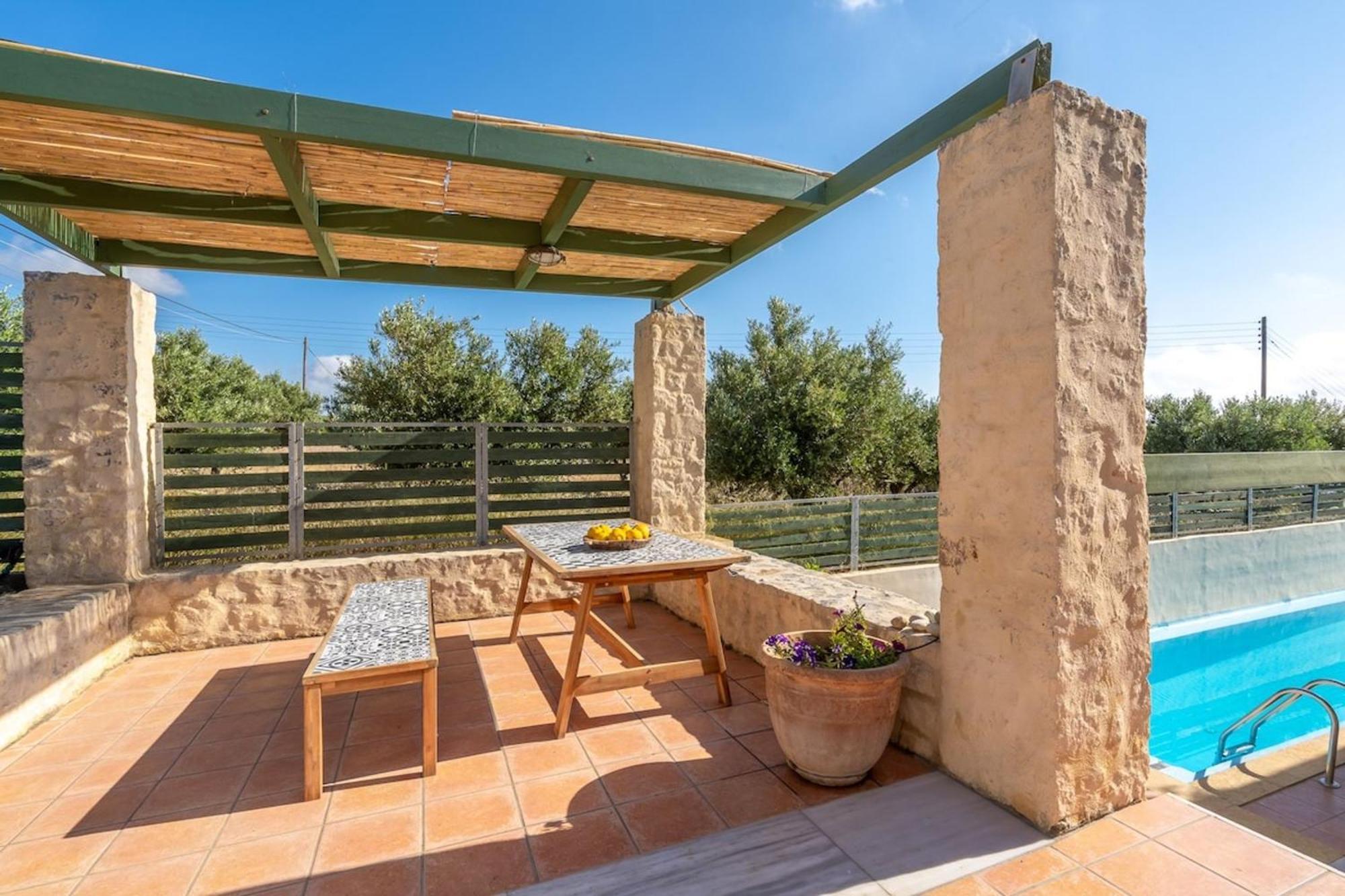 Livadia  Villa Mediterranea, With Heated Pool מראה חיצוני תמונה